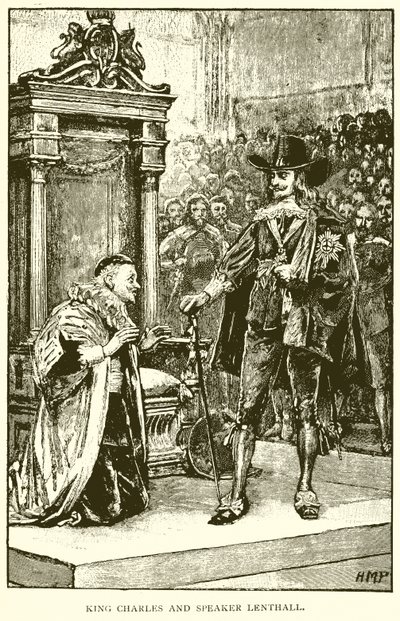Kral Charles ve Konuşmacı Lenthall by English School