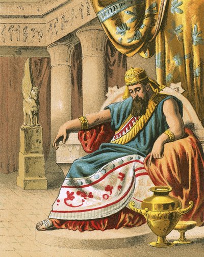 Kral Darius Daniel hakkında endişeli by English School