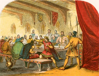 Kral Edmund ve soyguncular by English School