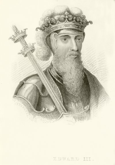 Kral Edward III by English School