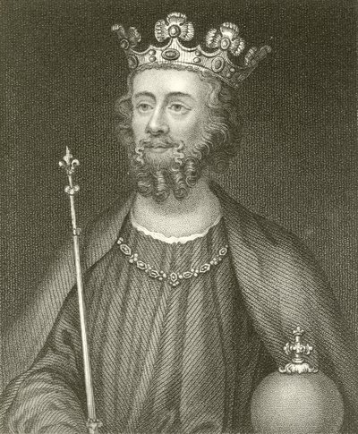 Kral II. Edward by English School
