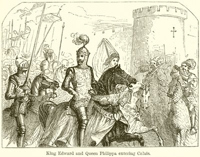Kral Edward ve Kraliçe Philippa Calais