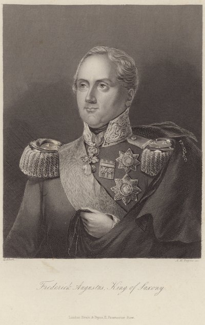 Saksonya Kralı I. Friedrich Augustus by English School