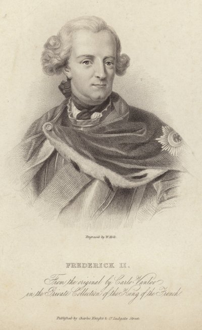 Prusya Kralı II. Friedrich by English School