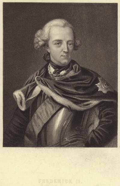 Prusya Kralı II. Friedrich by English School