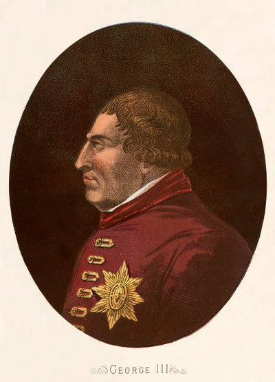 Kral George III by English School