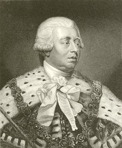 Kral George III by English School