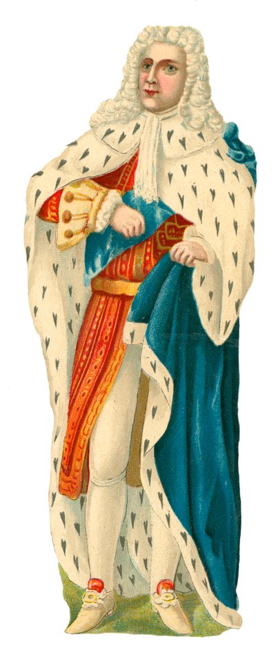 Kral George II by English School