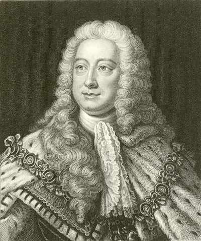 Kral George II by English School