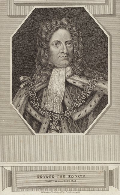 Büyük Britanya ve İrlanda Kralı II. George by English School