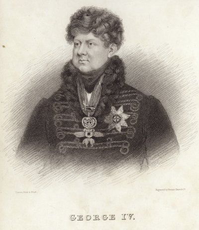Büyük Britanya ve İrlanda Kralı IV. George by English School