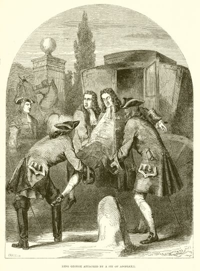 King George, Fit Apoplexy tarafından saldırıya uğradı by English School