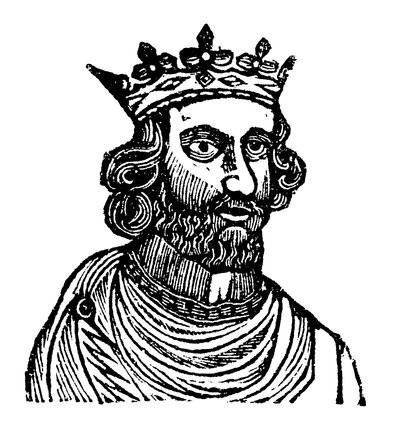 Kral Henry III (tahta baskı) by English School