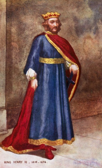 Kral Henry III by English School
