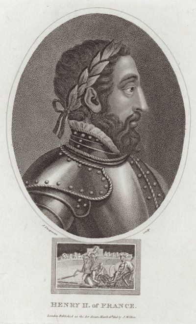 Fransa Kralı II. Henry by English School