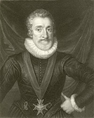 Fransa Kralı IV. Henry by English School