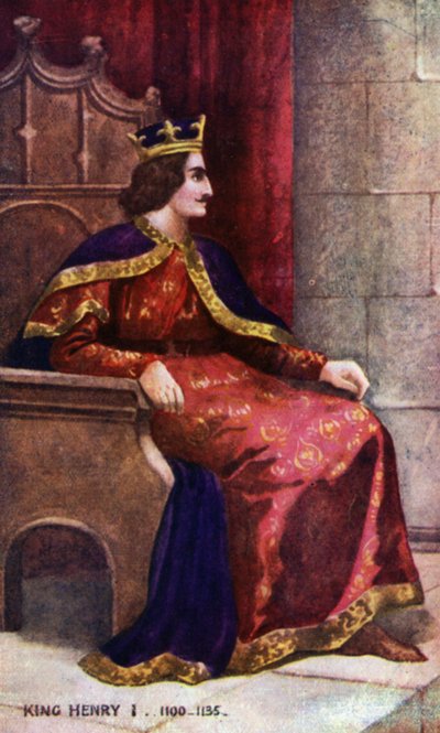 Kral I. Henry by English School
