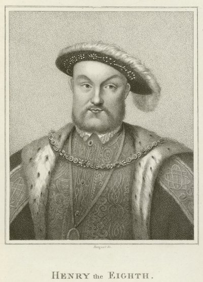 Kral Henry VIII (gravür) by English School