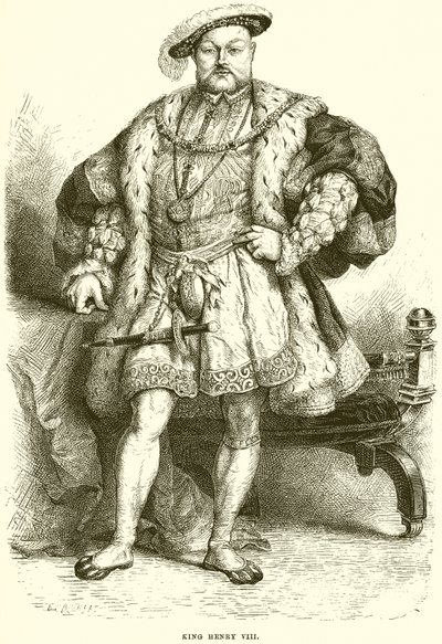 Kral Henry VIII by English School