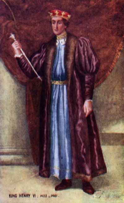 Kral Henry VI by English School