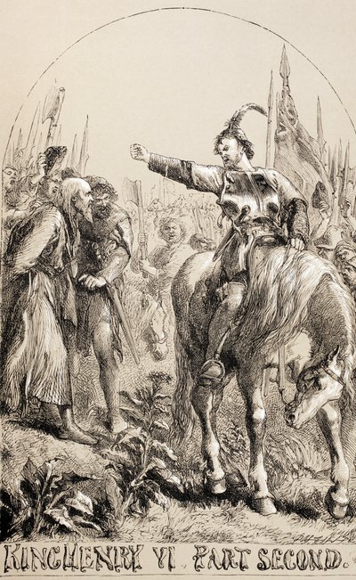 Kral Henry VI, Kısım II, 1890 by English School