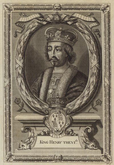 İngiltere Kralı Henry VI by English School