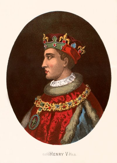Kral Henry V by English School