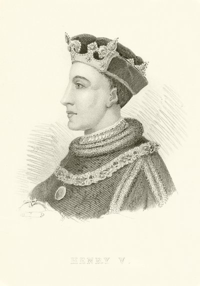 Kral Henry V by English School