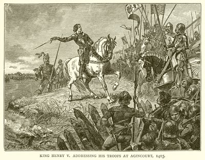 Kral Henry V, Agincourt