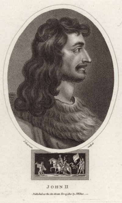 Fransa Kralı II. John by English School