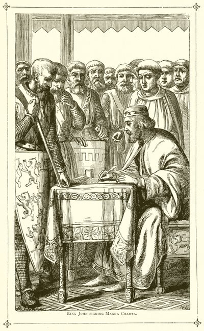 Kral John Magna Charta