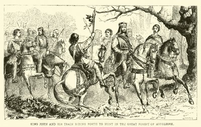Kral John ve treni, Middlesex
