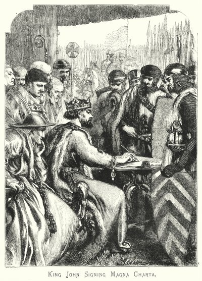 Kral John, Magna Charta