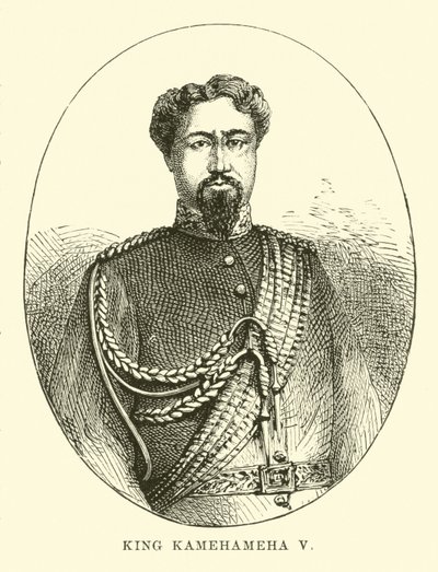 Kral Kamehameha V by English School