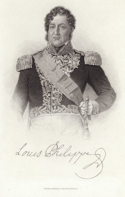Fransa Kralı I. Louis Philippe by English School