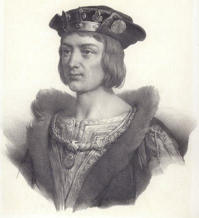 Fransa Kralı XII.Louis by English School