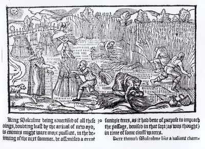 İskoçya Kralı Malcolm Tarım İşçiliğini Gözlemliyor, 1586 by English School