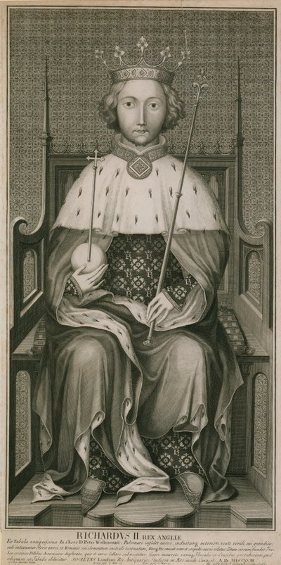 King Richard II, Westminster Abbey, Londra by English School