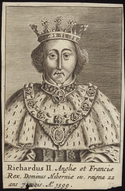İngiltere Kralı II. Richard by English School