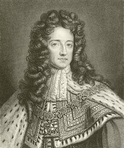 Kral William III by English School