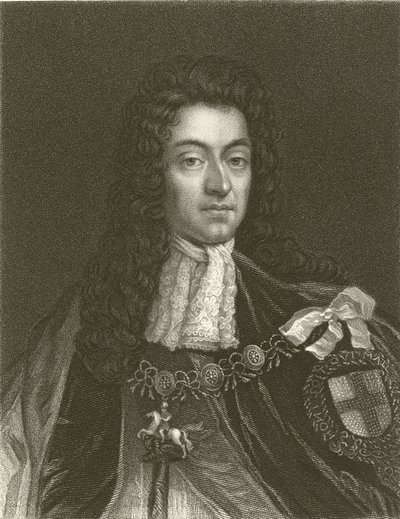Kral William III by English School