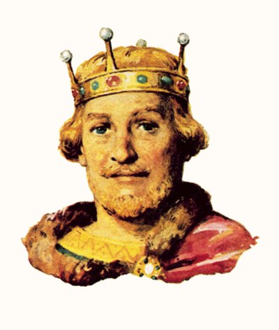 Kral William II by English School