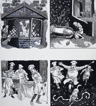 mutfak antikaları by English School