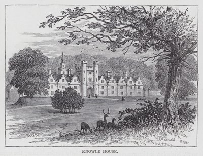Knowle Evi (gravür) by English School