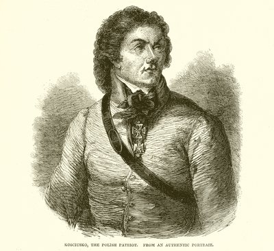 Polonyalı Vatansever Kosciusko by English School
