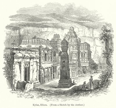 Kylas, Ellora (gravür) by English School