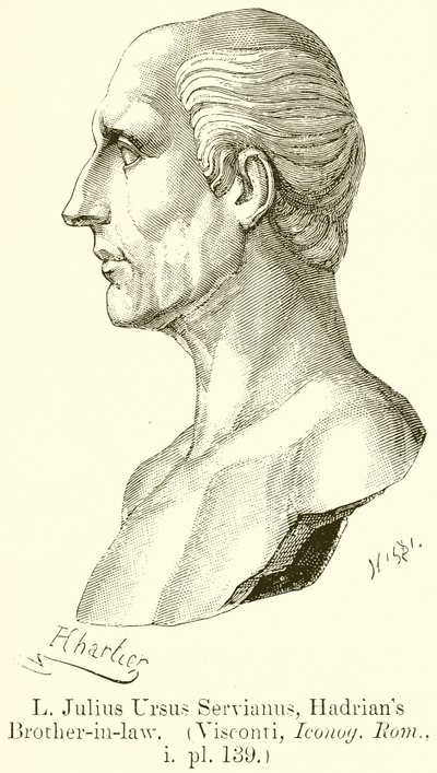 L. Julius Ursus Servianus, Hadrianus