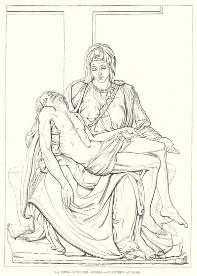 La Pieta De Michel Angelo, Aziz Petrus Roma