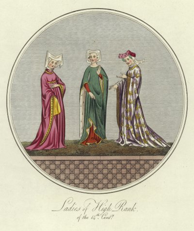 14. yüzyılın yüksek rütbeli hanımları by English School