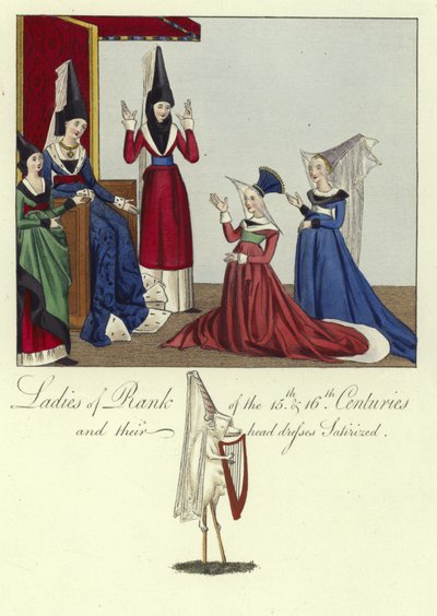15. ve 16. Yüzyılların rütbeli hanımları by English School